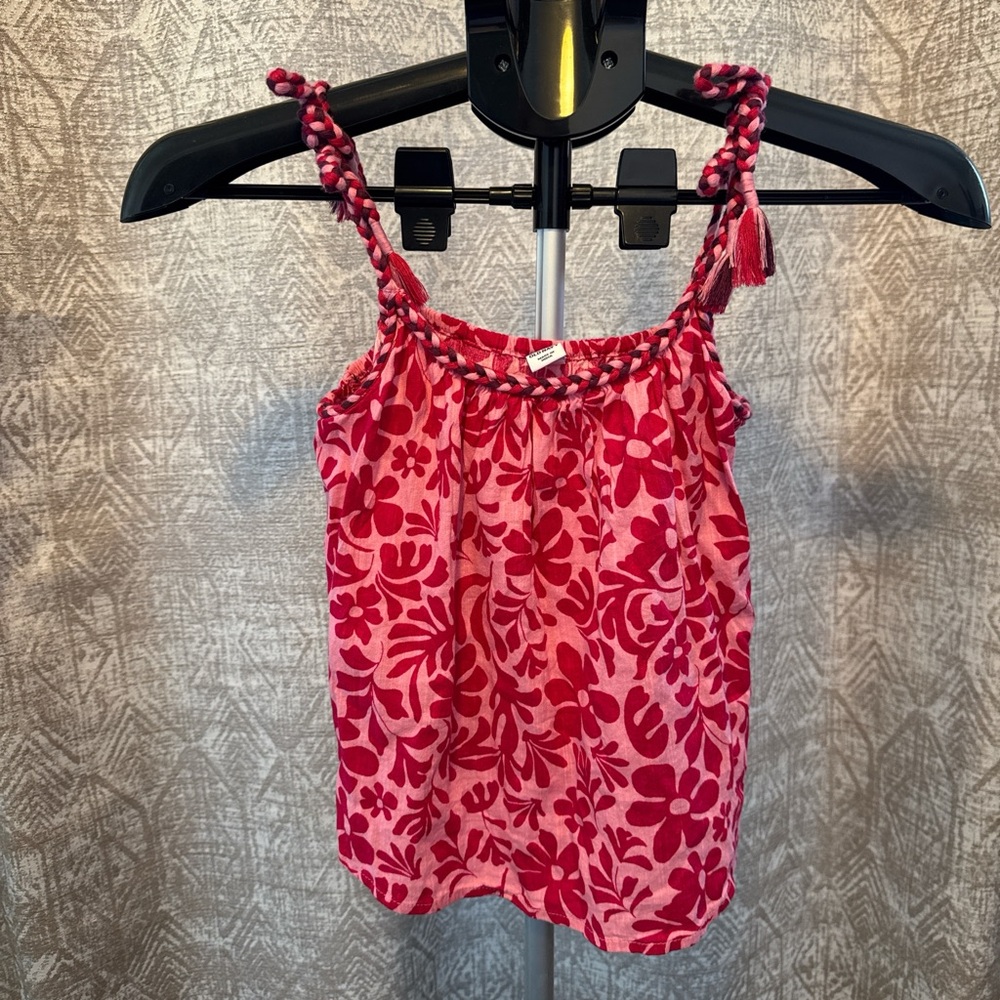 Old Navy Pink and Red Floral Camisole